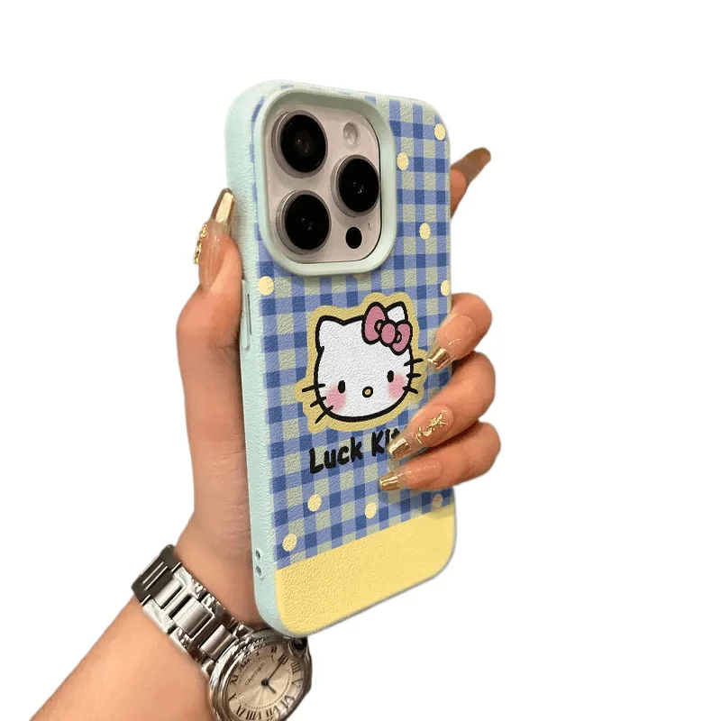 Kawaii Sanrio Hello Kitty High-end Stylish Tartan IPhone16 Case Heavy-duty Shockproof Phone7 Case Cute and Popular IPhone13 Case
Kawaii Sanrio Hello Kitty High-end Stylish Tartan IPhone16 Case Heavy-duty Shockproof Phone7 Case Cute and Popular IPhone13 Case