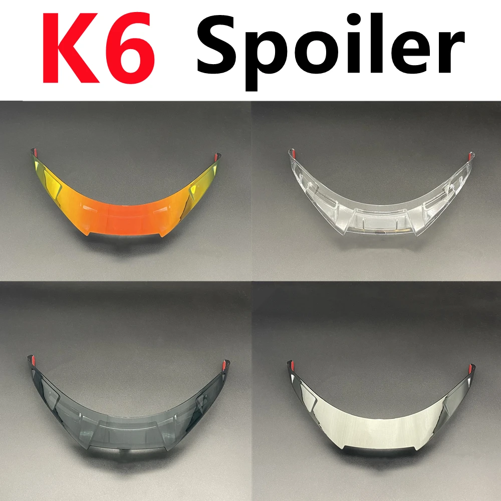K6 Helmet Spoiler Decoration for AGV K6 Tail Spoiler Capacete Para Moto Accessories
K6 Helmet Spoiler Decoration for AGV K6 Tail Spoiler Capacete Para Moto Accessories