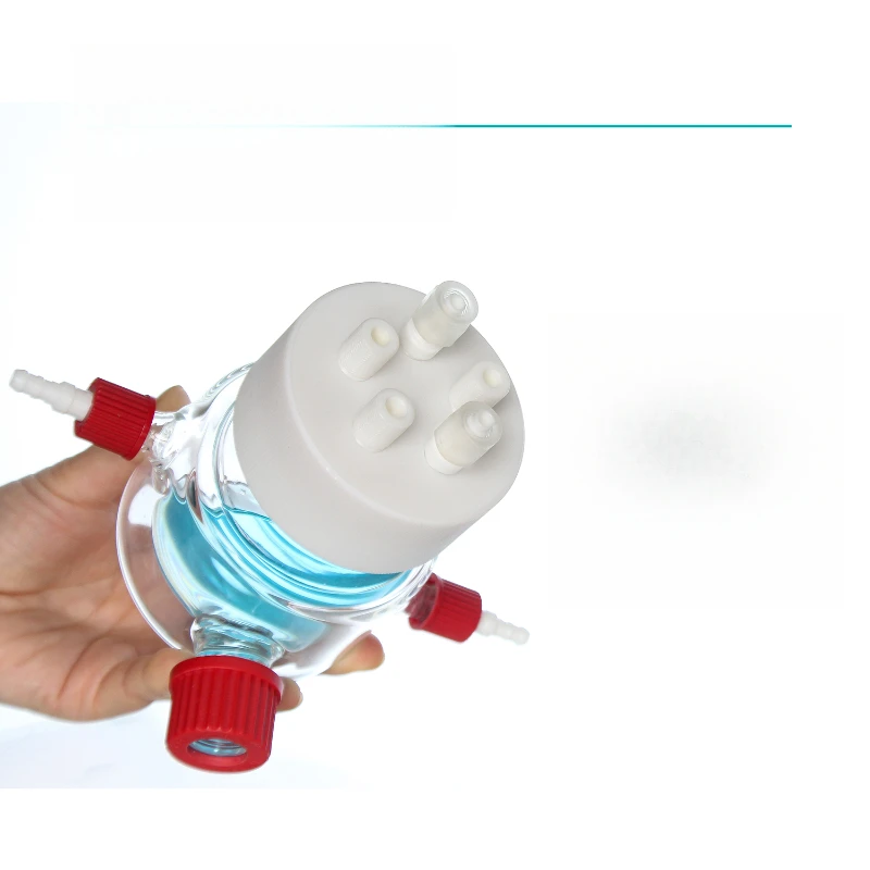 Single and double-layer water bath electrolytic cell glass borosilicate electrolytic cell
Single and double-layer water bath electrolytic cell glass borosilicate electrolytic cell