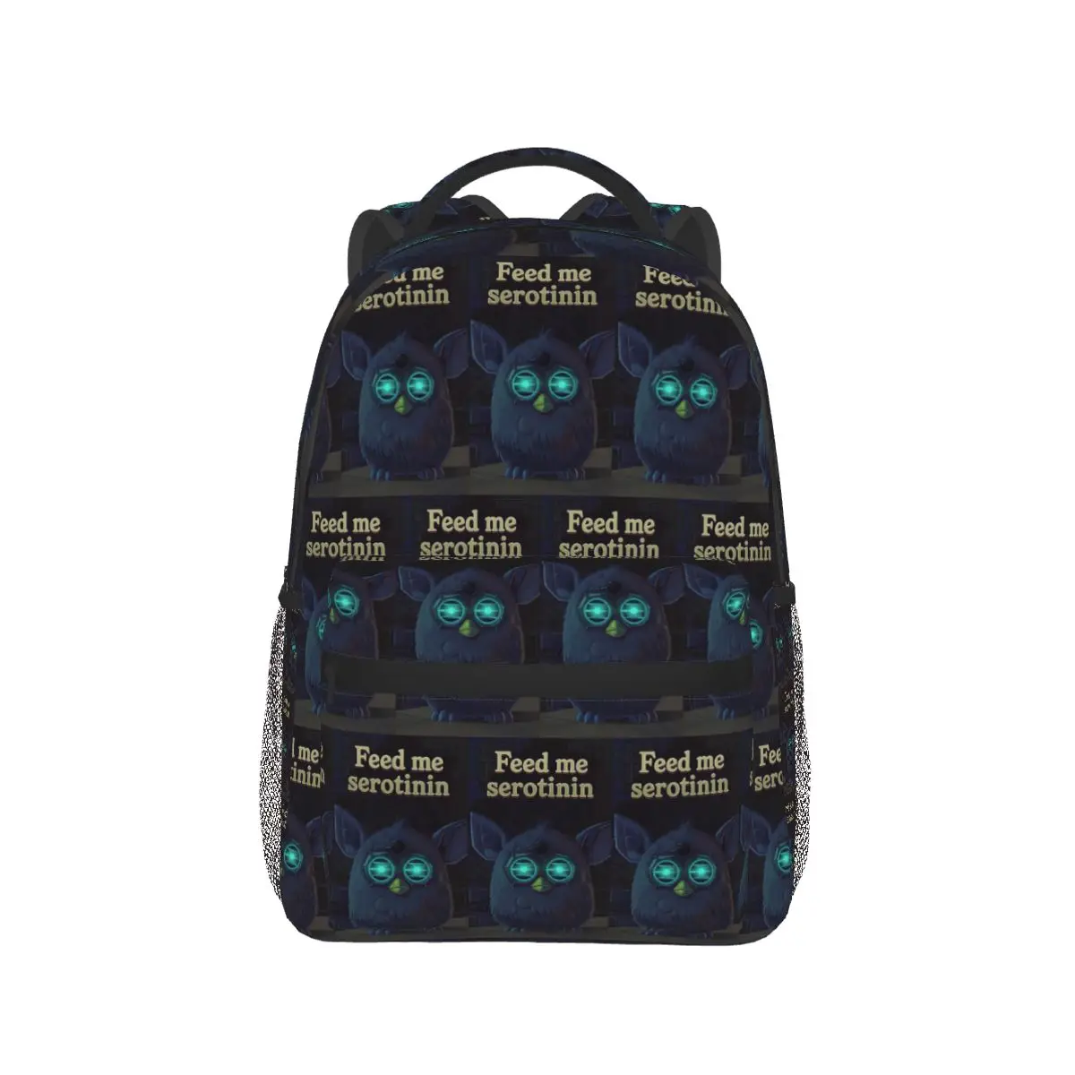 Creepy Cute Cyber Goth Furby With LED Eyes Backpack Hot Sale Daypack Large Capacity Kids BookBag School Bag Shoulder Bags
Creepy Cute Cyber Goth Furby With LED Eyes Backpack Hot Sale Daypack Large Capacity Kids BookBag School Bag Shoulder Bags