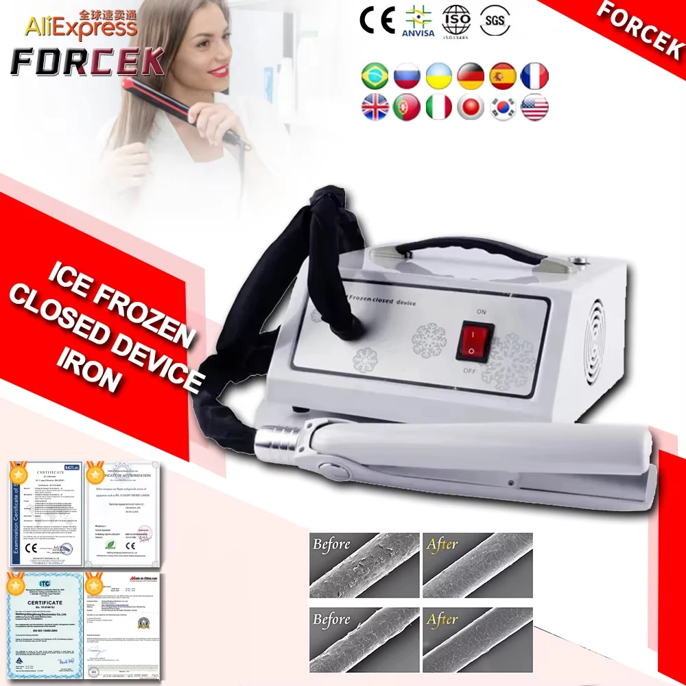 2025 Handheld Hair Ice Frozen Closed Device Iron Treatment Hairdressing Machine for Hair Care Salon Beauty Pro Spa
2025 Handheld Hair Ice Frozen Closed Device Iron Treatment Hairdressing Machine for Hair Care Salon Beauty Pro Spa