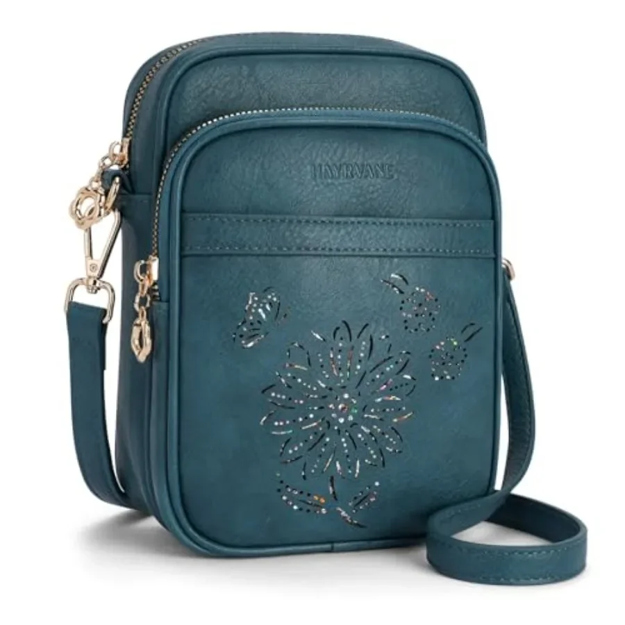 Small Crossbody Bags for Women, RFID Phone Purse with Card Slots, Triple Compartments Lightweight Shoulder Bag
Small Crossbody Bags for Women, RFID Phone Purse with Card Slots, Triple Compartments Lightweight Shoulder Bag