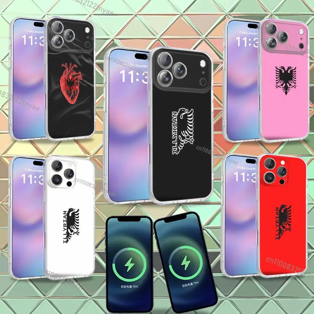 Cool Albania Flag Passport Illyrian Eagle Phone Case For iPhone 16,14,11,17,13,15,12Air,Plus,Pro,Max,E,Mini Frosted for Magnetic
Cool Albania Flag Passport Illyrian Eagle Phone Case For iPhone 16,14,11,17,13,15,12Air,Plus,Pro,Max,E,Mini Frosted for Magnetic