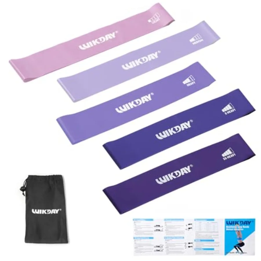 Resistance Bands for Working Out Exercise Loop Bands Workout Bands Set for Men Women Body Stretching, Crossfit Training, Home W
Resistance Bands for Working Out Exercise Loop Bands Workout Bands Set for Men Women Body Stretching, Crossfit Training, Home W