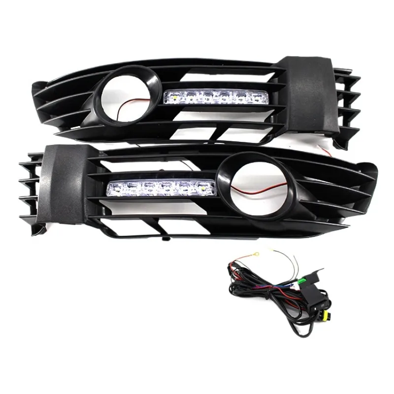 Suitable for 01-05 Volkswagen Passat B6 Maiteng fog light frame with LED daytime running light lower mesh grille
Suitable for 01-05 Volkswagen Passat B6 Maiteng fog light frame with LED daytime running light lower mesh grille