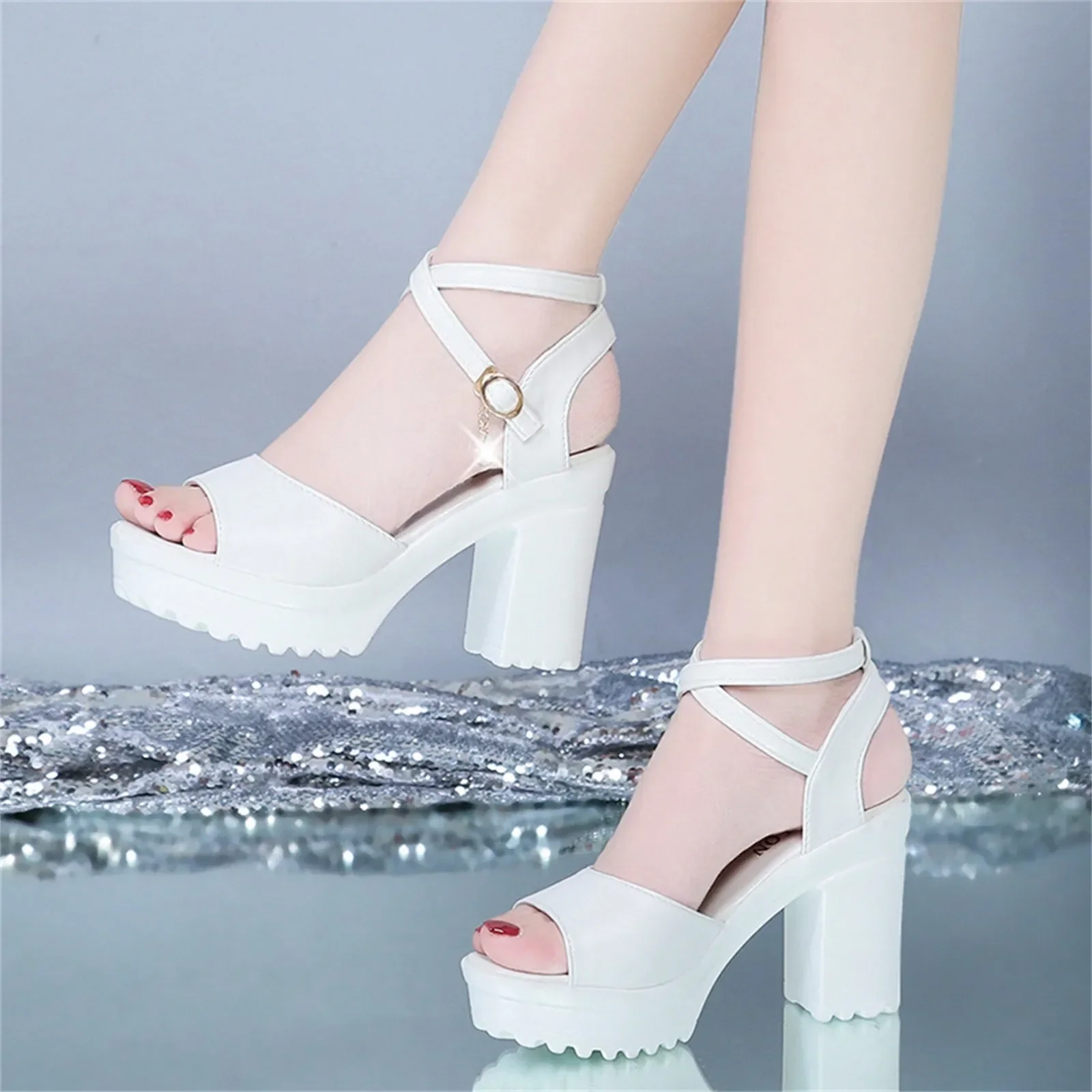 Women Fish Mouth Platform High Heels Wedges Buckle Slope Sandals Women Shoes Woman Platform High Heels Sandals High Heels
Women Fish Mouth Platform High Heels Wedges Buckle Slope Sandals Women Shoes Woman Platform High Heels Sandals High Heels