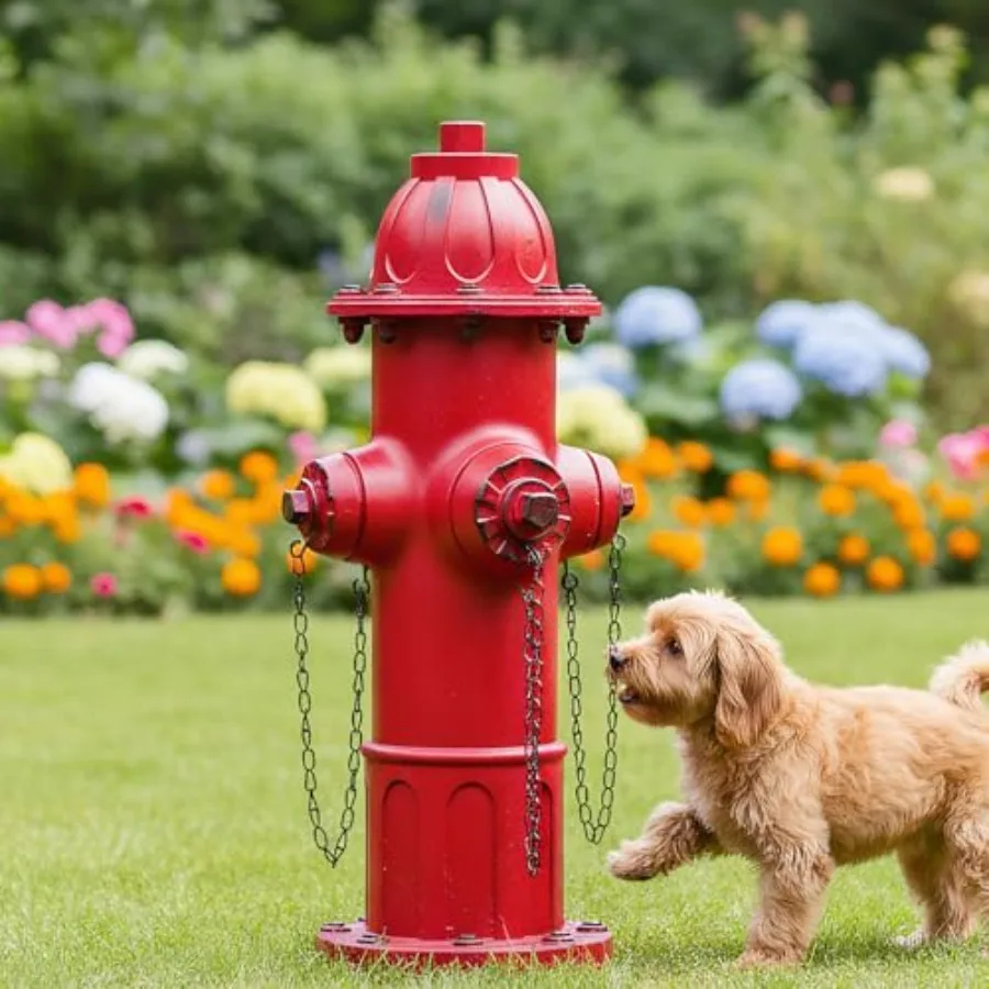 Realistic Resin Fire Hydrant Statue for Potty Training Dogs - Weather-Resistant Garden Decor in Retro Red Outdoor Garden Lawn O
Realistic Resin Fire Hydrant Statue for Potty Training Dogs - Weather-Resistant Garden Decor in Retro Red Outdoor Garden Lawn O