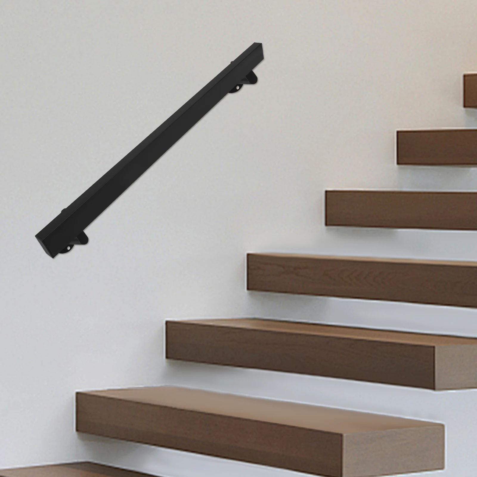 Black Stainless Steel 3 Feet Rectangular Stair Handrail Load 200 Pounds Wall Railing Anti-skid Guardrail
Black Stainless Steel 3 Feet Rectangular Stair Handrail Load 200 Pounds Wall Railing Anti-skid Guardrail