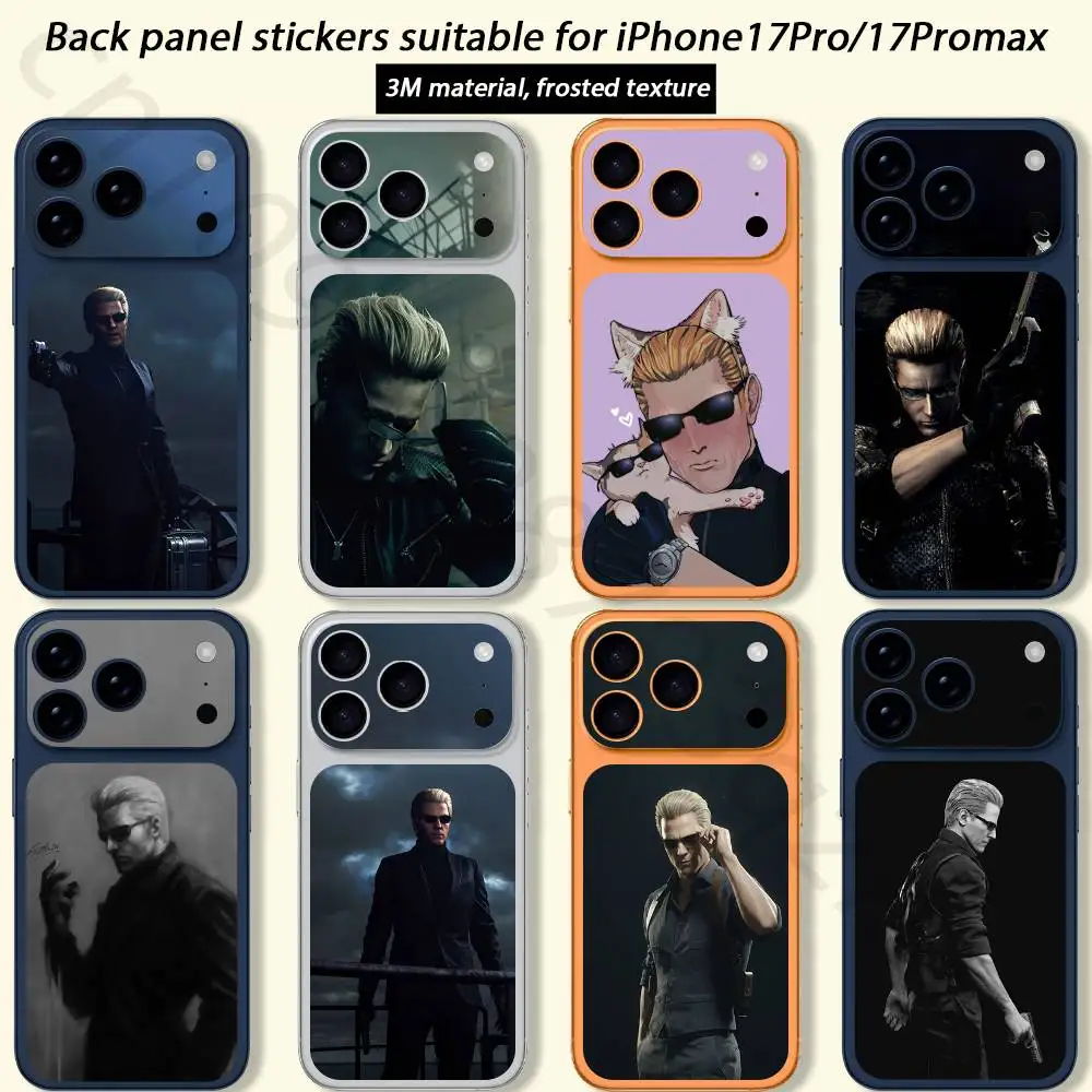 Albert W-Wesker For iPhone 17 pro Max 17 pro Full Cover Decal Skin Wrap 3D Colorful Rear Protective Sticker Film
Albert W-Wesker For iPhone 17 pro Max 17 pro Full Cover Decal Skin Wrap 3D Colorful Rear Protective Sticker Film