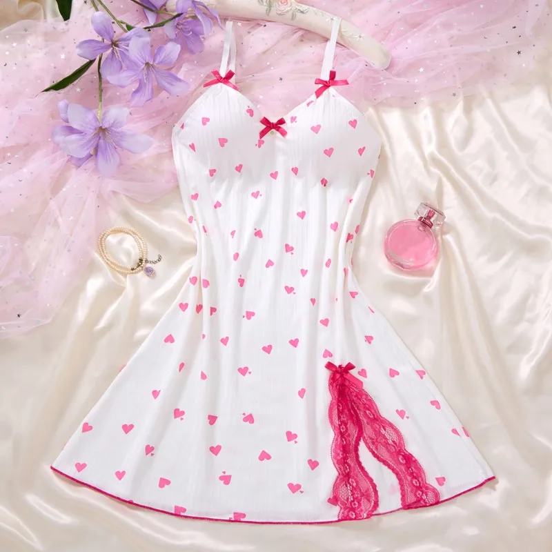 Роскошный пижамный комплект с v-образным вырезом и стрингами, женская ночная рубашка для сна, популярная женская одежда для сна, летнее платье без рукавов, праздничные подарки
Роскошный пижамный комплект с v-образным вырезом и стрингами, женская ночная рубашка для сна, популярная женская одежда для сна, летнее платье без рукавов, праздничные подарки