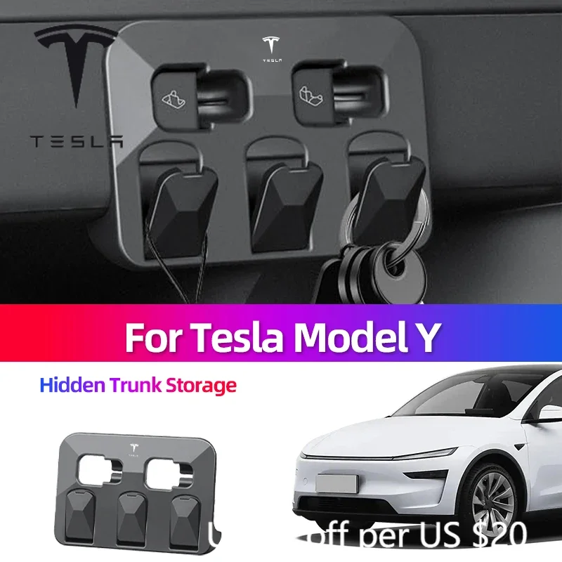 Car Sticker For Tesla Model Y 2020-2026 Hook Trunk Folding Hook Hidden Side Button Hook Tools Car Modification Accessories
Car Sticker For Tesla Model Y 2020-2026 Hook Trunk Folding Hook Hidden Side Button Hook Tools Car Modification Accessories