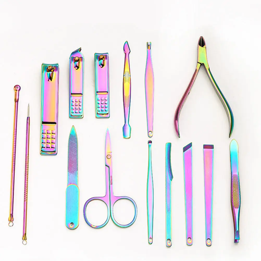1Set Manicure Tools Kit New Polishing Anti-Skid Technology Stainless Steel Nail Clippers Pedicure Nail Grooming Kit Portable
1Set Manicure Tools Kit New Polishing Anti-Skid Technology Stainless Steel Nail Clippers Pedicure Nail Grooming Kit Portable