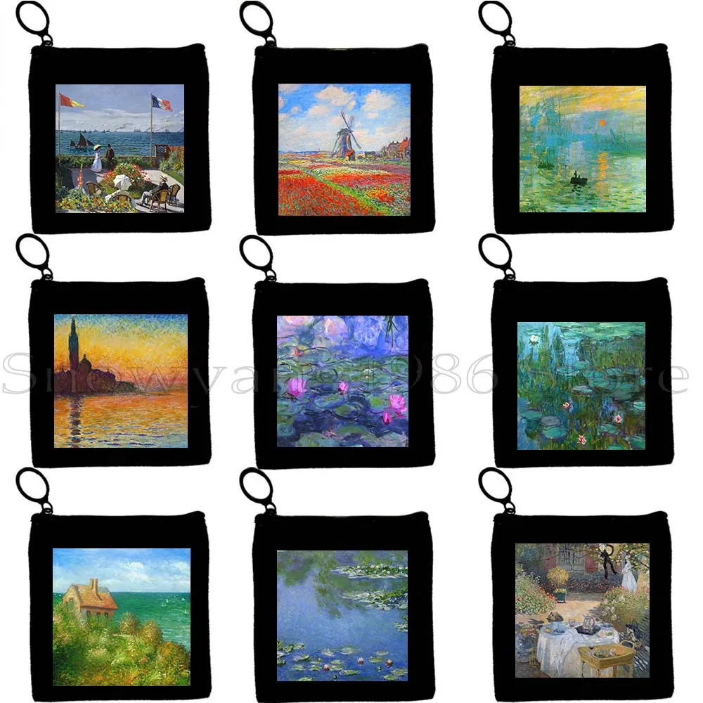 Claude Monet Water Lilies Painting Gifts Garden Flowers Bridge Tulip Canvas Key Coin Purse Case Card Lipstick Bag Wallet Pouch
Claude Monet Water Lilies Painting Gifts Garden Flowers Bridge Tulip Canvas Key Coin Purse Case Card Lipstick Bag Wallet Pouch