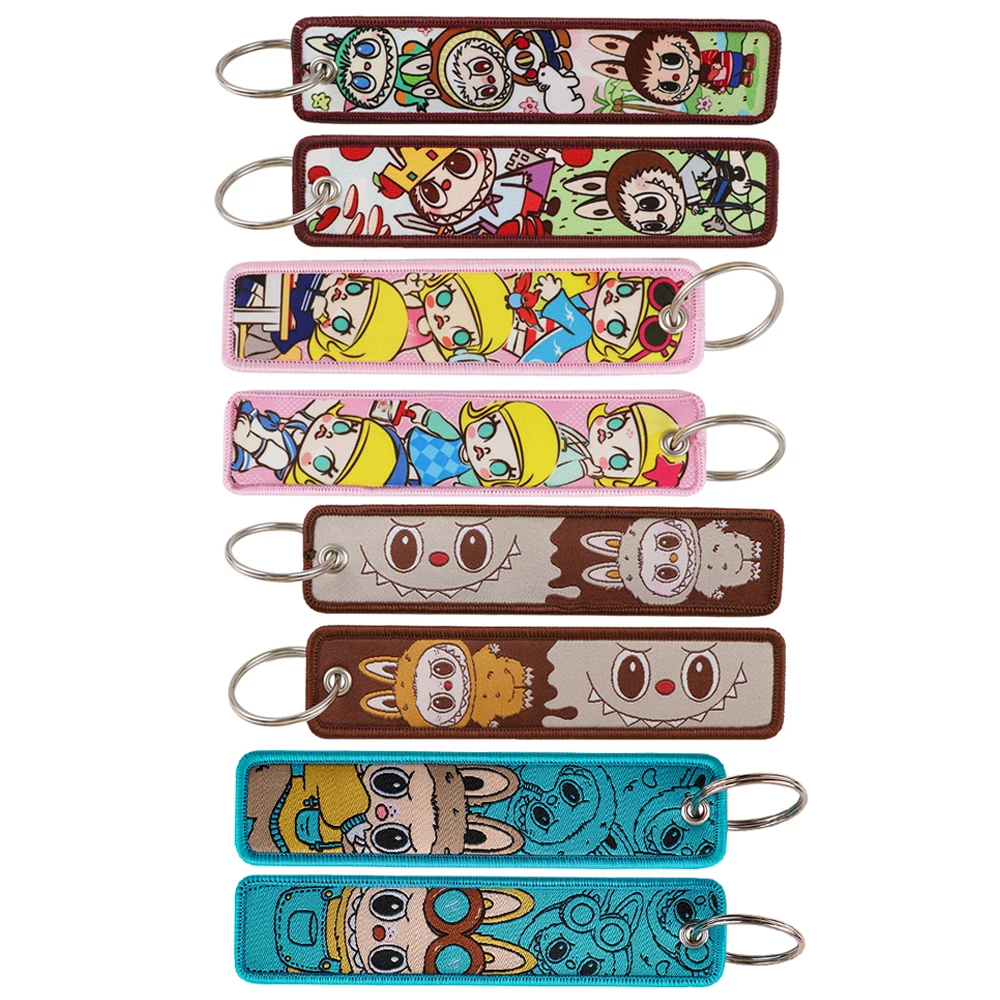 Funny Cartoon Elf Embroidery Key Fobs Holder Key Tag Girls Women Key Ring Key Chain for Cars Pendant Key Accessories Gifts
Funny Cartoon Elf Embroidery Key Fobs Holder Key Tag Girls Women Key Ring Key Chain for Cars Pendant Key Accessories Gifts