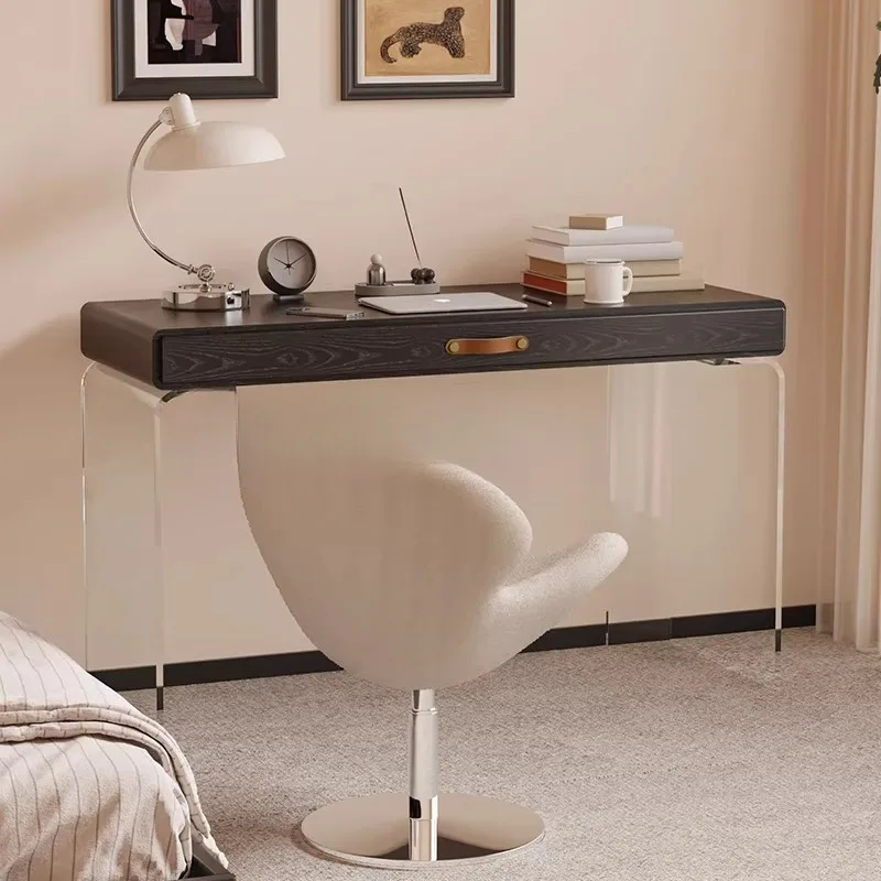 All solid wood dresser, minimalist home bedroom, acrylic makeup table, study, premium desk
All solid wood dresser, minimalist home bedroom, acrylic makeup table, study, premium desk