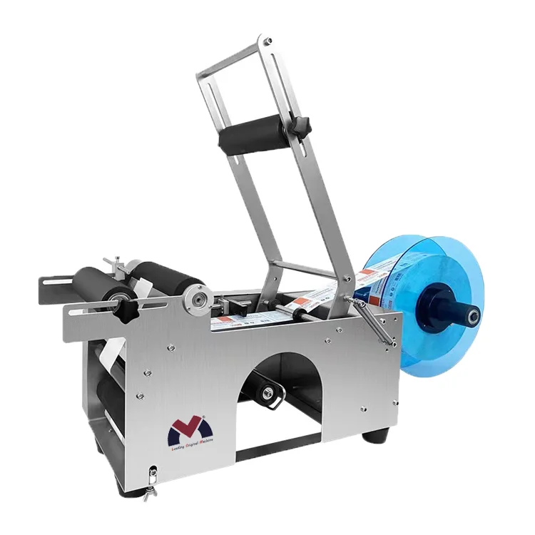 Easy operation metal can round container labeling machine pail pill small used bottle tin can labeling machine
Easy operation metal can round container labeling machine pail pill small used bottle tin can labeling machine