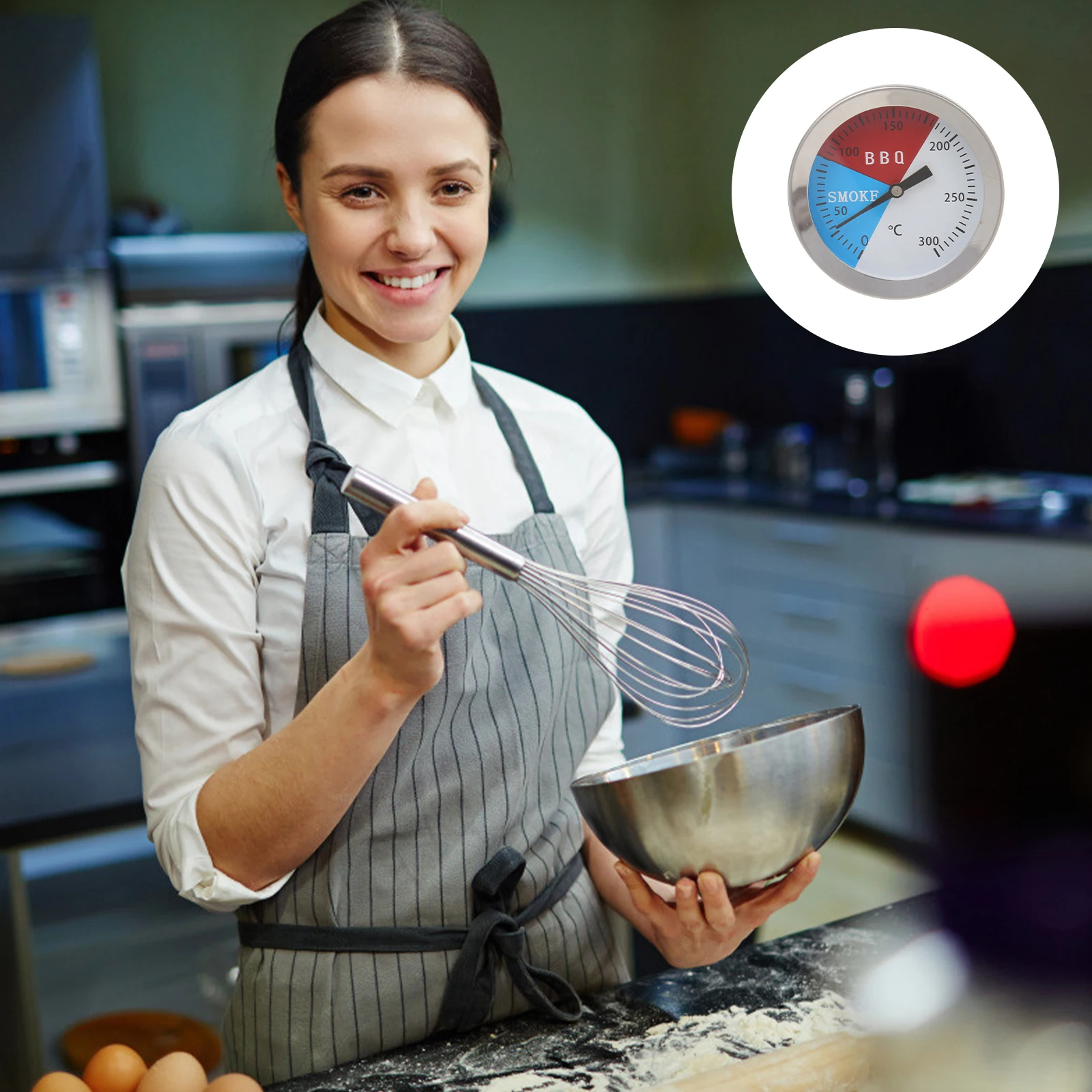 Stainless Steel Oven Thermometer 50℃ 500℃ BBQ Temperature Measuring Tool Baking Thermometer Heat Resistant Easy Install
Stainless Steel Oven Thermometer 50℃ 500℃ BBQ Temperature Measuring Tool Baking Thermometer Heat Resistant Easy Install