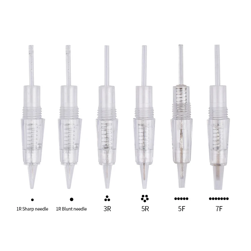 20/50/100PCS Cartridge Tattoo Needles for Permanent Makeup Spiral Safety Disposable Needle 1R 1RD 3R 5R 7F PMU Tattoo Supplies
20/50/100PCS Cartridge Tattoo Needles for Permanent Makeup Spiral Safety Disposable Needle 1R 1RD 3R 5R 7F PMU Tattoo Supplies