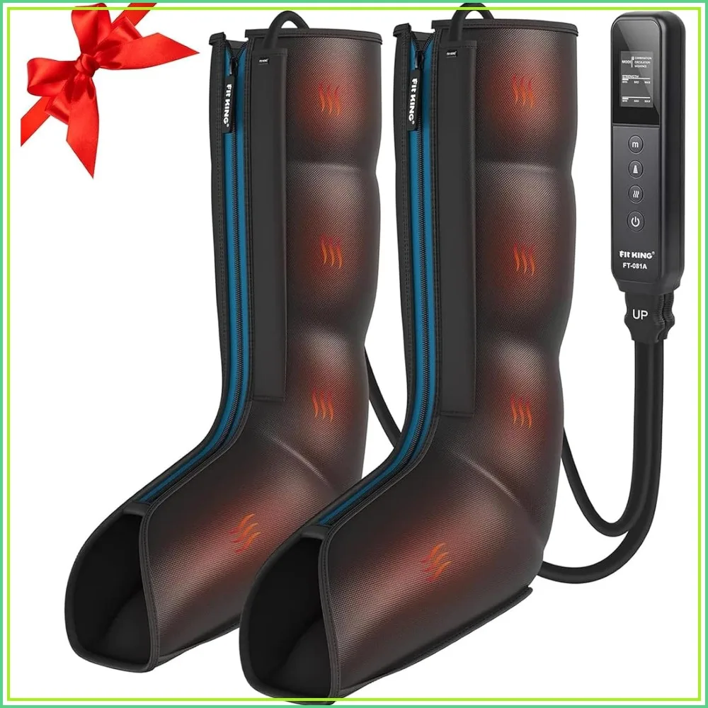 Leg Massager with Heat & Compression Therapy for Circulation, Swelling, RLS, Fatigue Relief – Foot Calf Massager Boots
Leg Massager with Heat & Compression Therapy for Circulation, Swelling, RLS, Fatigue Relief – Foot Calf Massager Boots
