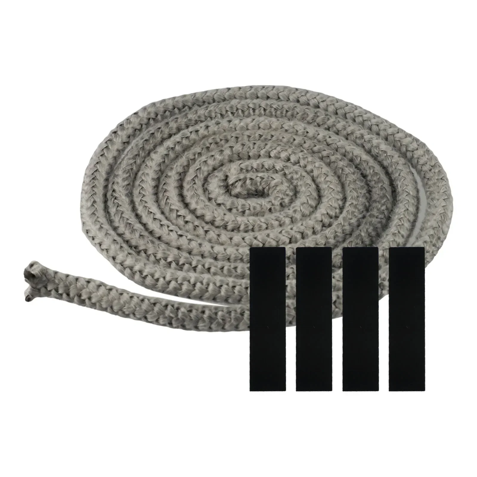 Adjustable Fit Black Fiberglass Rope Fireplace Gasket Cord Effective Heat Sealing Enhanced Safety High-temperature Resistant
Adjustable Fit Black Fiberglass Rope Fireplace Gasket Cord Effective Heat Sealing Enhanced Safety High-temperature Resistant