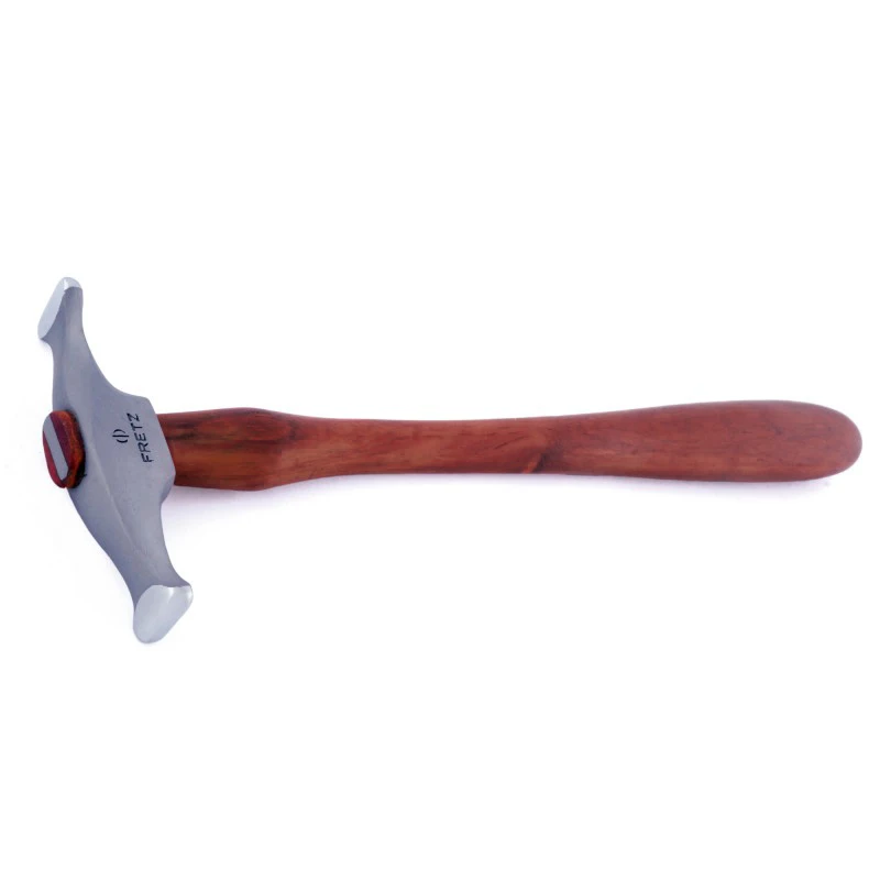 Fretz HMR-403 Super-Small Narrow Raising Hammer Dual Flat Narrow Faces for Jewelry Hollow Form Ring Band Texturing & Planishing
Fretz HMR-403 Super-Small Narrow Raising Hammer Dual Flat Narrow Faces for Jewelry Hollow Form Ring Band Texturing & Planishing