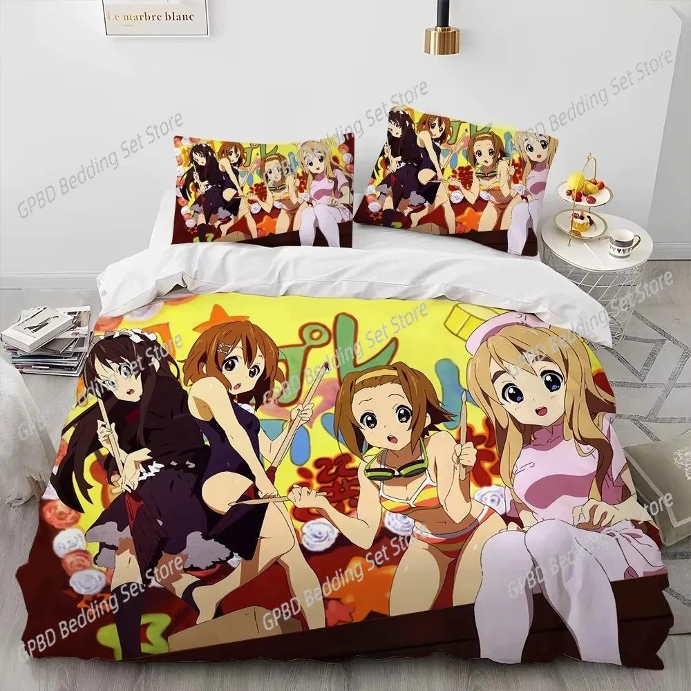 K-ON Kawaii Girls Anime Comfortable Duvet Quilt Cover Pillowcase Bedding Set Children Bedroom Decoration Home Textile
K-ON Kawaii Girls Anime Comfortable Duvet Quilt Cover Pillowcase Bedding Set Children Bedroom Decoration Home Textile
