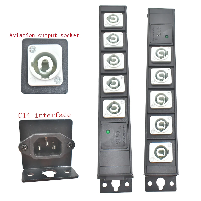 Блок питания PDU в корпусе из алюминиевого сплава, авиационные выходные разъемы 1-11AC, с интерфейсом C14 и защитой от перенапряжения
Блок питания PDU в корпусе из алюминиевого сплава, авиационные выходные разъемы 1-11AC, с интерфейсом C14 и защитой от перенапряжения