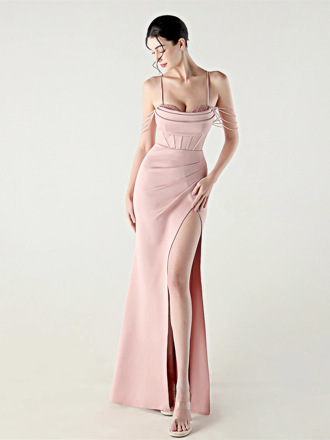 Pink Birthday Evening Gown Women's Sexy Long Strapl Dr High Waist Fi Tail Polyester Fiber No Sve Deep V Ne Dr
Pink Birthday Evening Gown Women's Sexy Long Strapl Dr High Waist Fi Tail Polyester Fiber No Sve Deep V Ne Dr