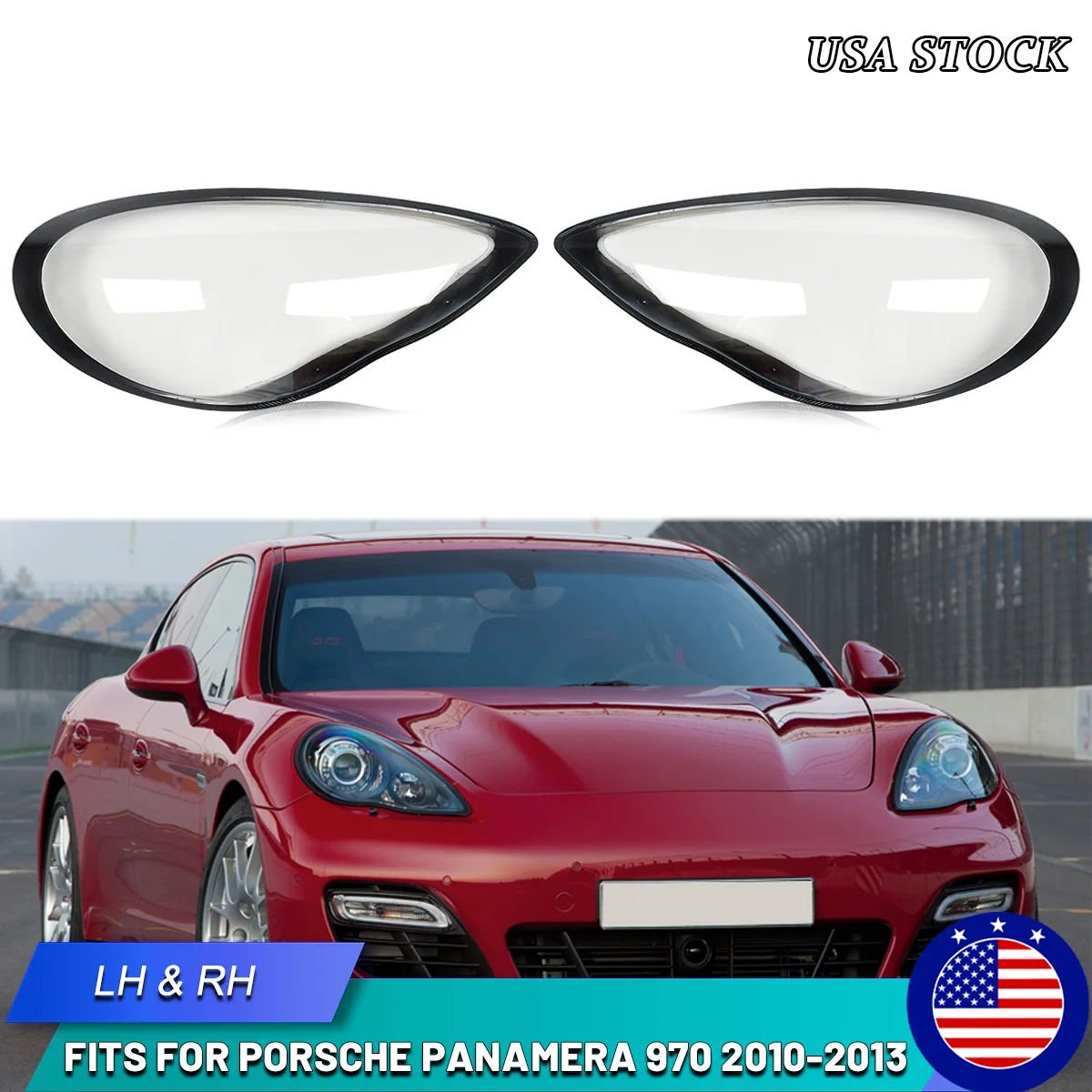 For Porsche Panamera 970 4-Door 2010-2013 Headlight Headlamp Lens Cover Left Right A Pair Car Lamp Shade Head lights Lampshade
For Porsche Panamera 970 4-Door 2010-2013 Headlight Headlamp Lens Cover Left Right A Pair Car Lamp Shade Head lights Lampshade
