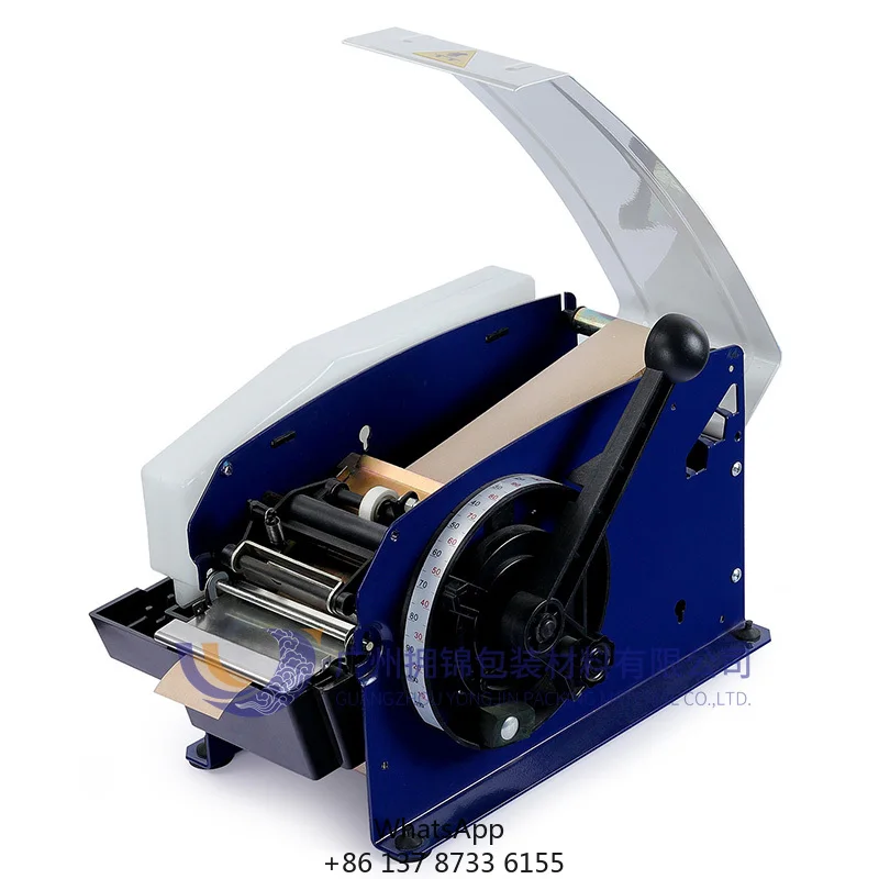 Wet Water ActivatedPaper Semi Automatic Tape Cutting Machine Heat Tape Dispenser
Wet Water ActivatedPaper Semi Automatic Tape Cutting Machine Heat Tape Dispenser