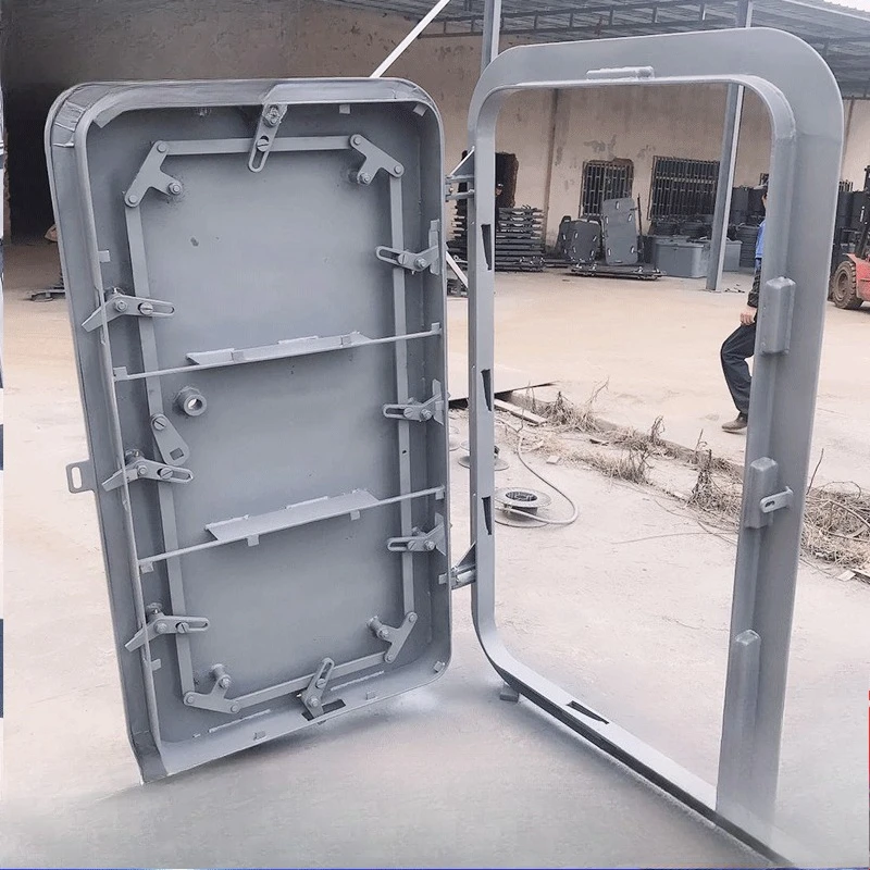 Single quick-opening and closing water weathertight door, light marine steel watertight door
Single quick-opening and closing water weathertight door, light marine steel watertight door