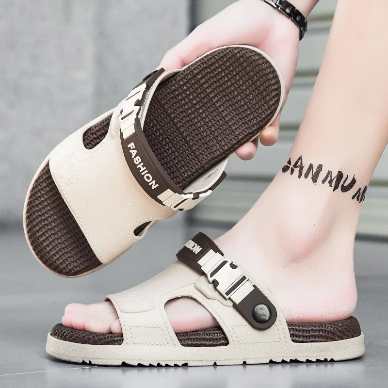 Summer Comfy Cloud Soft Sole Men Slippers Non Slip Dual Purpose Outdoor Leisure Beach Casual Walking Shoes
Summer Comfy Cloud Soft Sole Men Slippers Non Slip Dual Purpose Outdoor Leisure Beach Casual Walking Shoes