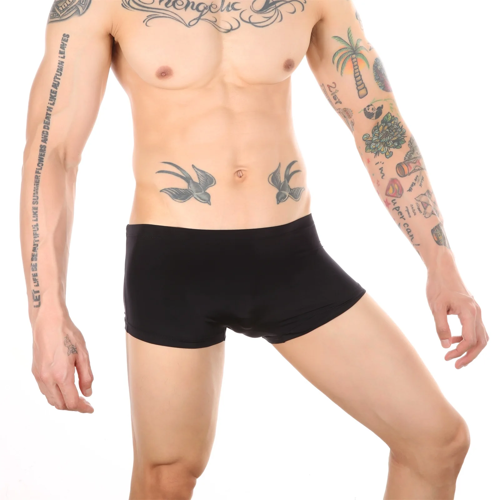 Men's Transparent Boxers Soft Breathable Ice Silk Underwear Sexy See Through Panties Male Cool Seamless U Convex Boxershorts
Men's Transparent Boxers Soft Breathable Ice Silk Underwear Sexy See Through Panties Male Cool Seamless U Convex Boxershorts