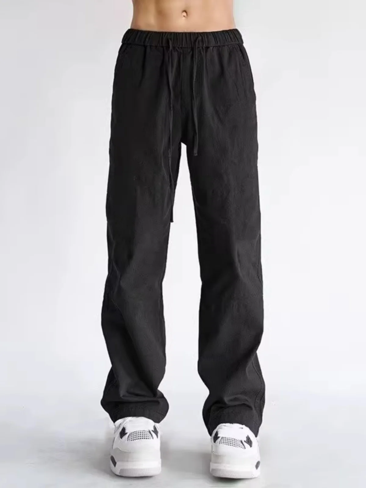 Свободные прямые спортивные повседневные брюки для мужчин, американские сле, весна-лето, свободная рабочая одежда, брюки, модные молодежные брюки для активного отдыха
Свободные прямые спортивные повседневные брюки для мужчин, американские сле, весна-лето, свободная рабочая одежда, брюки, модные молодежные брюки для активного отдыха