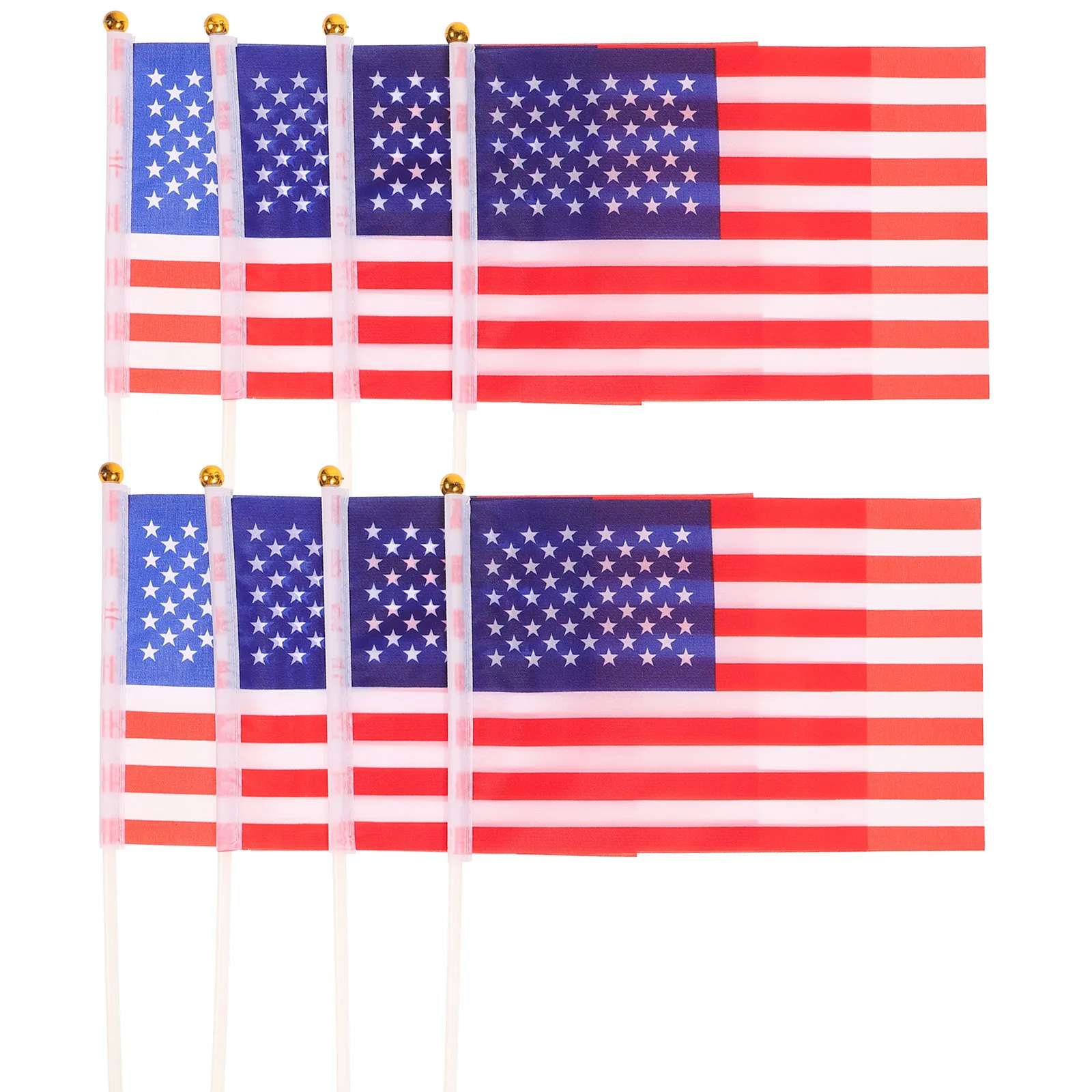 20 Pcs Hand-cranked Flag Souvenir Held Small Banner National USA Mini Signal Stick
20 Pcs Hand-cranked Flag Souvenir Held Small Banner National USA Mini Signal Stick