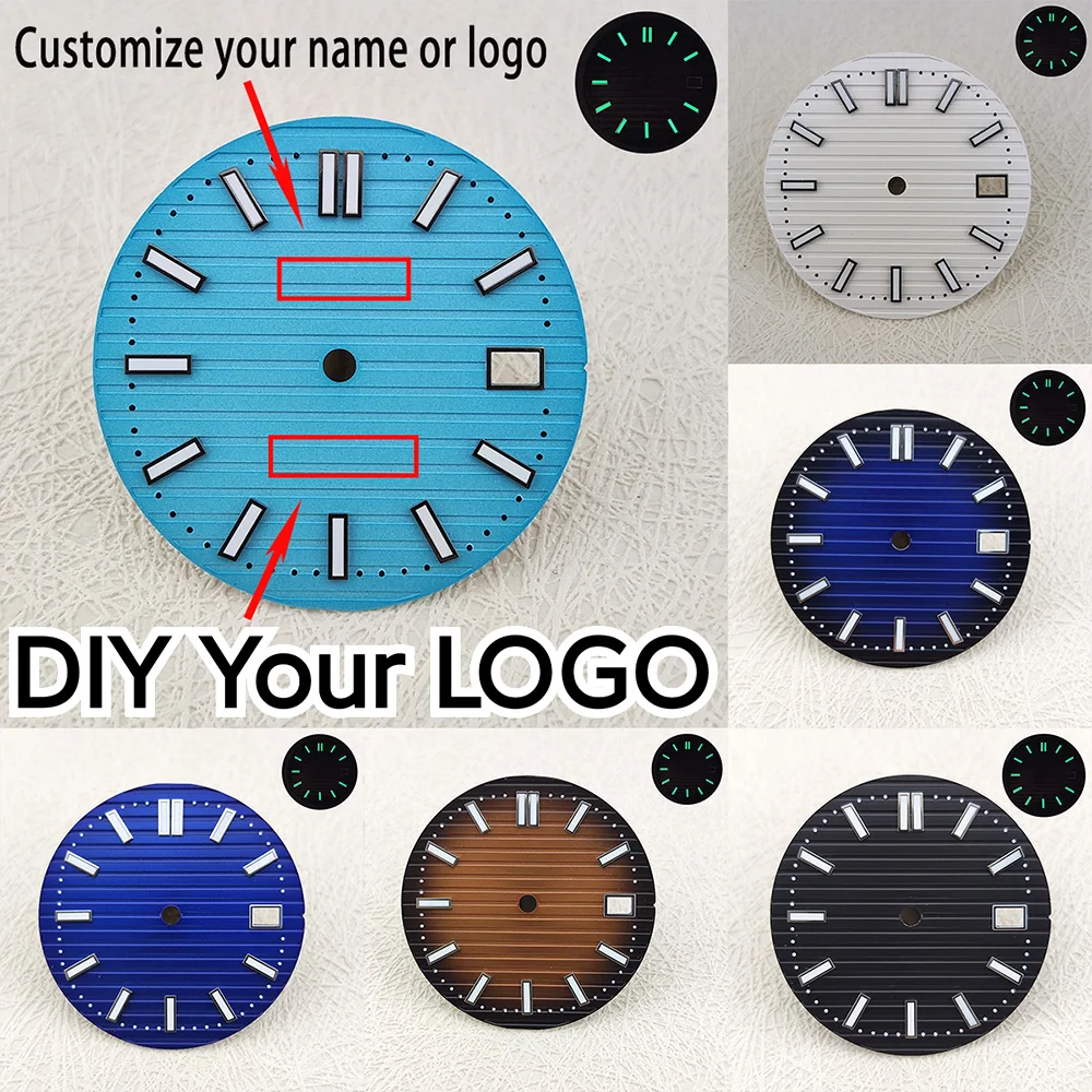 29.7mm Dial NH35 Dial NH36 Watch Dial Custom Logo Laser Print Name/Logo Green Glow Dial Suitable For NH35/NH36 Movement
29.7mm Dial NH35 Dial NH36 Watch Dial Custom Logo Laser Print Name/Logo Green Glow Dial Suitable For NH35/NH36 Movement