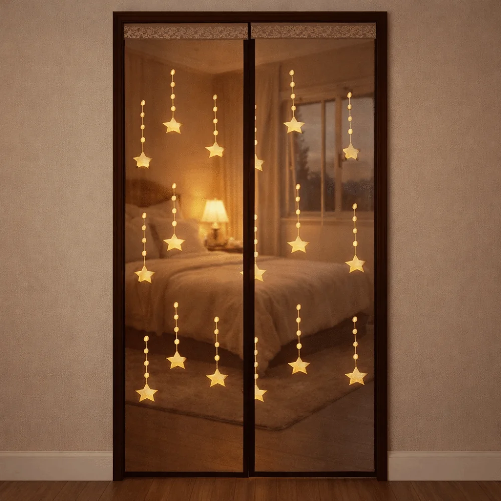 Embroidered Magnetic Screen Door Curtain No Punching Insect-proof Mesh Door Curtain Well-ventilated Automatic Closing
Embroidered Magnetic Screen Door Curtain No Punching Insect-proof Mesh Door Curtain Well-ventilated Automatic Closing