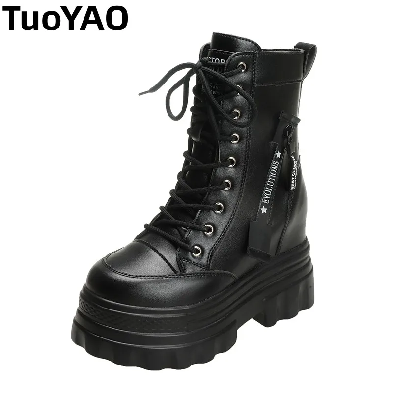 Новые осенние ботильоны на платформе 9 см, женские зимние кожаные нескользящие туфли на высоком каблуке на толстой подошве в стиле панк, женские мотоциклетные ботинки на массивном каблуке
Новые осенние ботильоны на платформе 9 см, женские зимние кожаные нескользящие туфли на высоком каблуке на толстой подошве в стиле панк, женские мотоциклетные ботинки на массивном каблуке