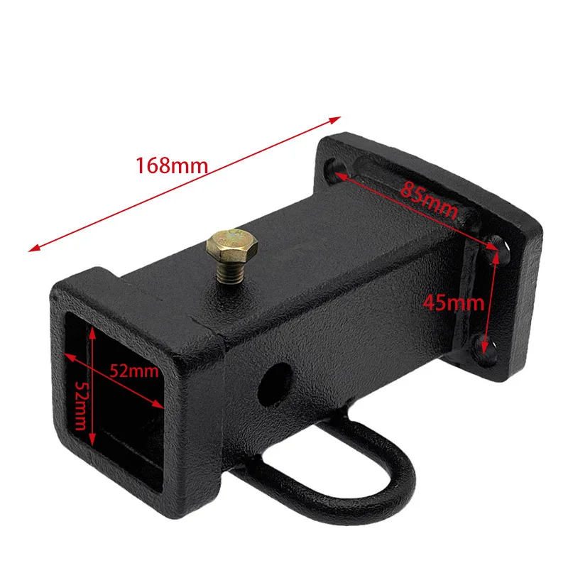 Trailer Hitch Receiver 52x52mm Center Hole Distance 85x45mm Tow Hitch Parts For Trailer Hook Cargo Racks Tow Hooks Bike Racks
Trailer Hitch Receiver 52x52mm Center Hole Distance 85x45mm Tow Hitch Parts For Trailer Hook Cargo Racks Tow Hooks Bike Racks
