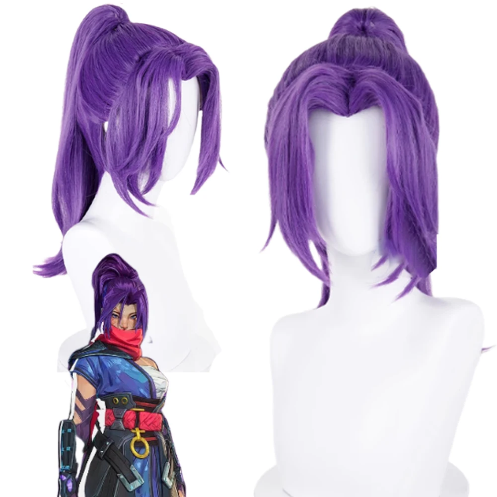 Psylockees Wigs Cosplay Game Rivals Costume Female Purple Hair Headgear Wigs Outfits Accessories Women Halloween Suits Props
Psylockees Wigs Cosplay Game Rivals Costume Female Purple Hair Headgear Wigs Outfits Accessories Women Halloween Suits Props