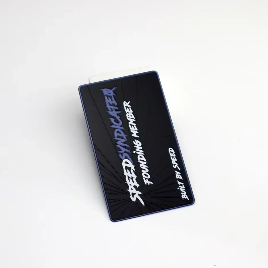 Доступные персонализированные логотипы бренда и информация Лазерная гравировка 0,8 мм Матовые черные металлические визитные карточки NFC с гальваническим покрытием 
Доступные персонализированные логотипы бренда и информация Лазерная гравировка 0,8 мм Матовые черные металлические визитные карточки NFC с гальваническим покрытием