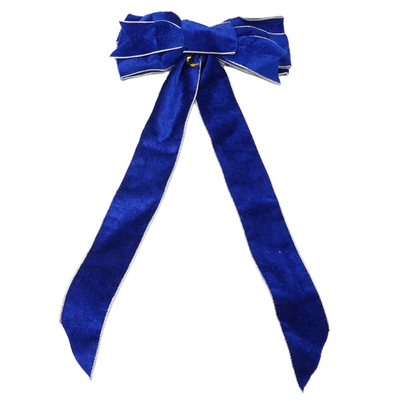 *1pc 60CM Christmas Bow Wire Trimmed Flannelette Retro Ribbon Bow-Knot Pendant Christmas Decoration Supplies 4 Color Optional
*1pc 60CM Christmas Bow Wire Trimmed Flannelette Retro Ribbon Bow-Knot Pendant Christmas Decoration Supplies 4 Color Optional