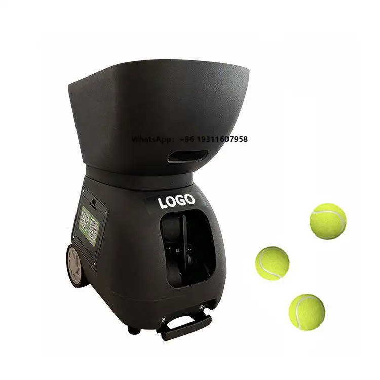 Professional Automatic Tennis Padel Ball Machine App Remote Control Adjustable Speed Spin Training Practice Coaching Racket 
Professional Automatic Tennis Padel Ball Machine App Remote Control Adjustable Speed Spin Training Practice Coaching Racket