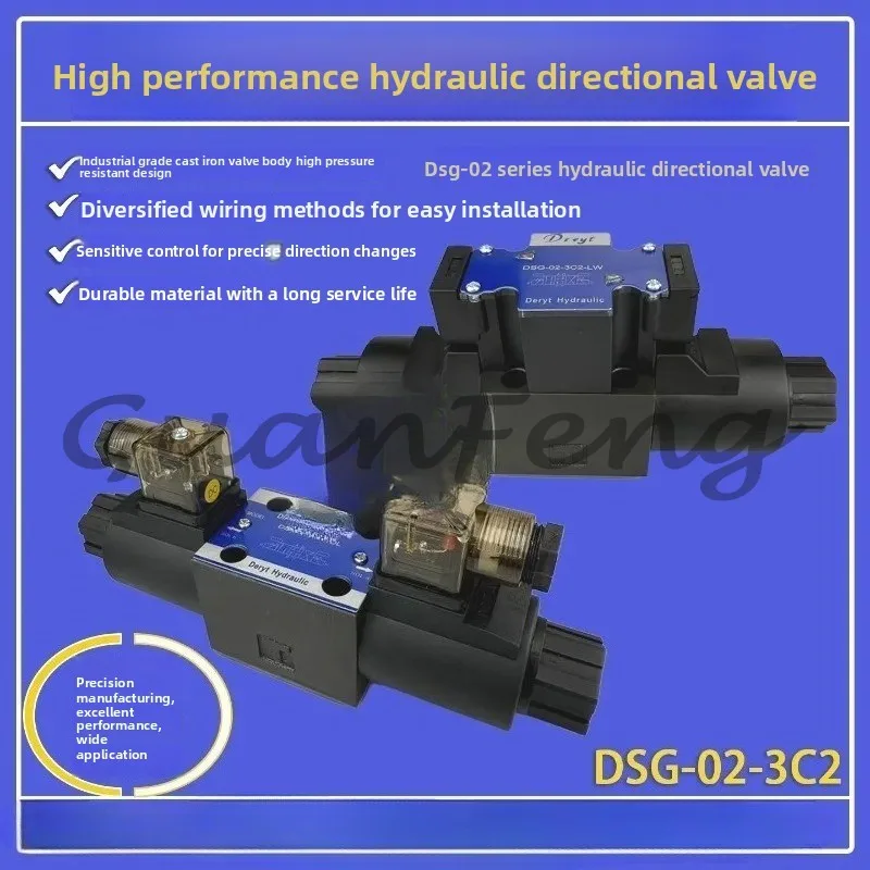 Hydraulic solenoid directional valve, DSG-02-32C4 DSG-02-34C6 DSG-02-35C3
Hydraulic solenoid directional valve, DSG-02-32C4 DSG-02-34C6 DSG-02-35C3