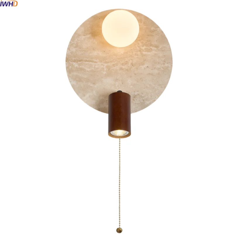 IWHD Yellow Travertine LED Wall Lamps Indoor Luxury Stone Wood White Glass Wabi Sabi Bathroom Mirror Stair Light Wandleuchte
IWHD Yellow Travertine LED Wall Lamps Indoor Luxury Stone Wood White Glass Wabi Sabi Bathroom Mirror Stair Light Wandleuchte