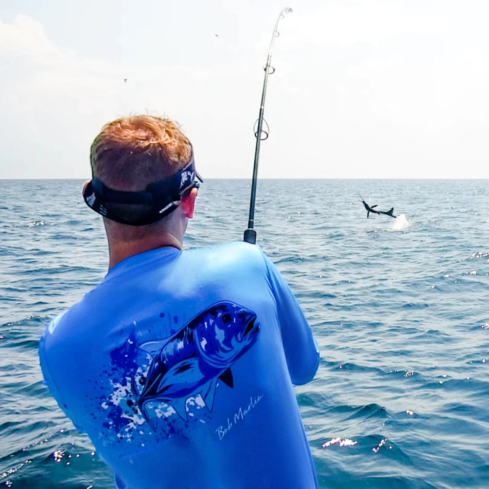 Bobmarlin Performance Shirt Bazaruto Fishing Shirts Men Summer Outdoor Sunscreen Long Sleeve Breathable T shirt Anti-UV Apparel
Bobmarlin Performance Shirt Bazaruto Fishing Shirts Men Summer Outdoor Sunscreen Long Sleeve Breathable T shirt Anti-UV Apparel