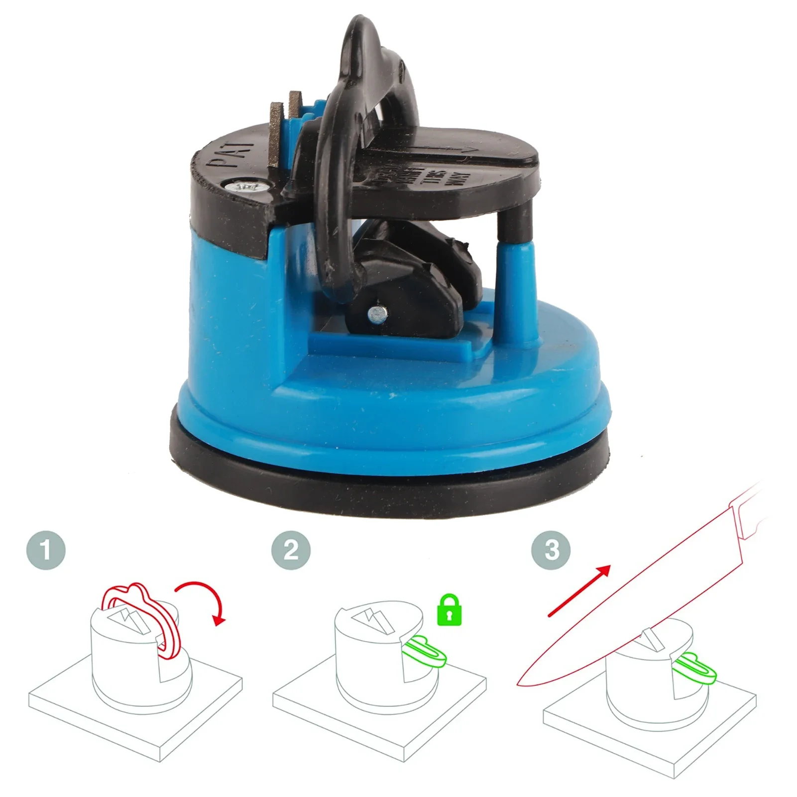 Manual Knife & Scissor Sharpener Tool with Suction Cup, Kitchen Knife Sharpening Kit, Durable Blade Sharpener for Home Use
Manual Knife & Scissor Sharpener Tool with Suction Cup, Kitchen Knife Sharpening Kit, Durable Blade Sharpener for Home Use