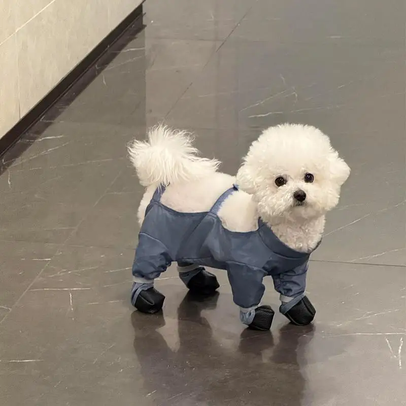 Waterproof Dog Clothes Small Medium Teddy Bichon Four-Legged Connected Dust-Proof Pants Dog Walking Urine-Resistant Dirty Proof
Waterproof Dog Clothes Small Medium Teddy Bichon Four-Legged Connected Dust-Proof Pants Dog Walking Urine-Resistant Dirty Proof