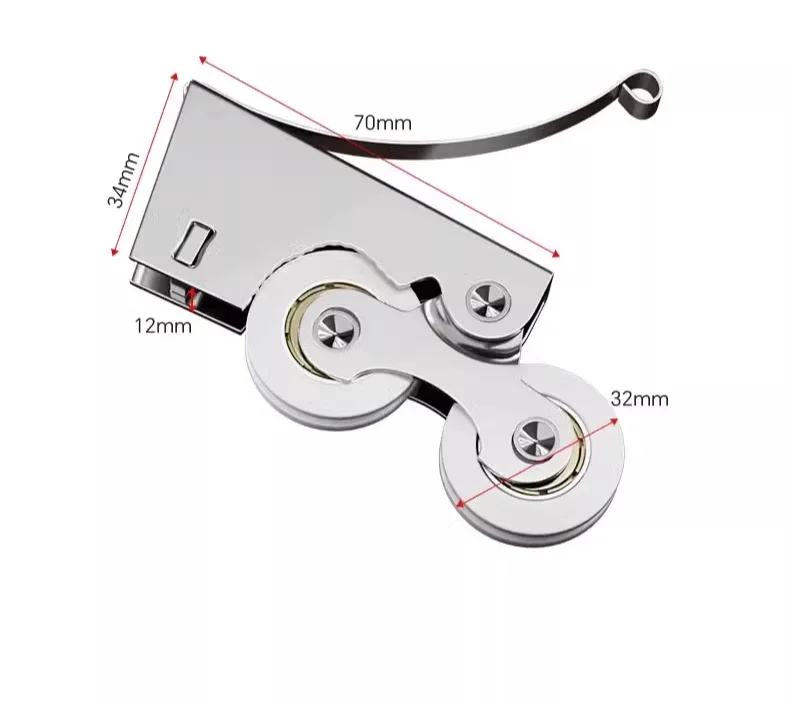 Bathroom glass door floor pulley stainless steel wheels wardrobe sliding door track slide
Bathroom glass door floor pulley stainless steel wheels wardrobe sliding door track slide
