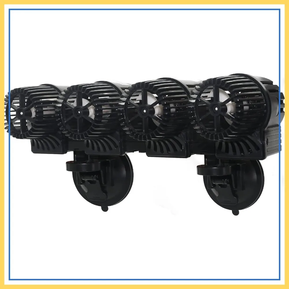 12680 GPH Wave Maker Aquarium Circulation Pump - 4-Head Submersible Powerhead for 180-300 Gallon Tanks, Adjustable Flow
12680 GPH Wave Maker Aquarium Circulation Pump - 4-Head Submersible Powerhead for 180-300 Gallon Tanks, Adjustable Flow